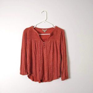 Lucky Peasant Blouse | Flowy Top